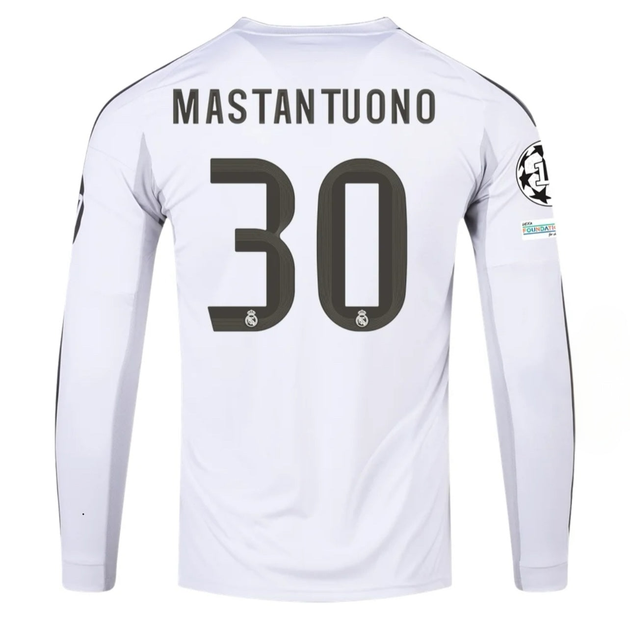 Real Madrid 25/26 Home CL Player Version