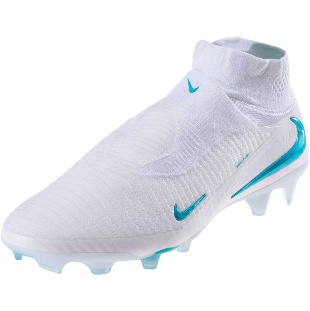 Botines de fútbol Nike Phantom 6 High Elite FG para terreno firme
Blanco/Cactus polvoriento/Blanco