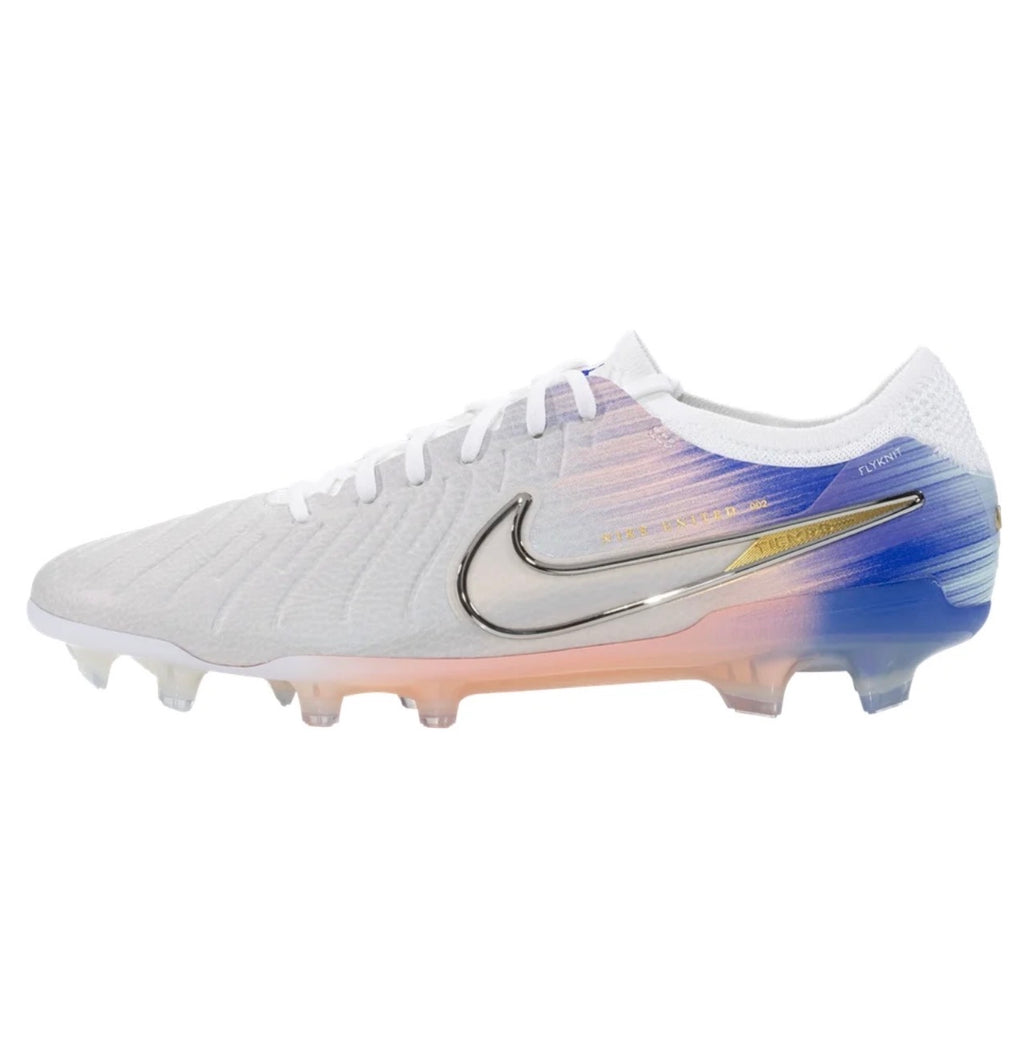 Nike Tiempo Legend 10 Elite FG Firm
Ground Soccer Cleat
Vast Grey/Racer Blue