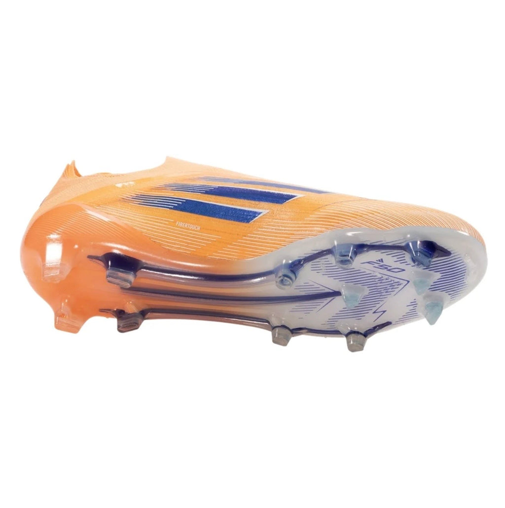 adidas F50 Elite Laceless FG Firm
Ground Soccer Cleat
Beam Orange/Lucid Blue/White