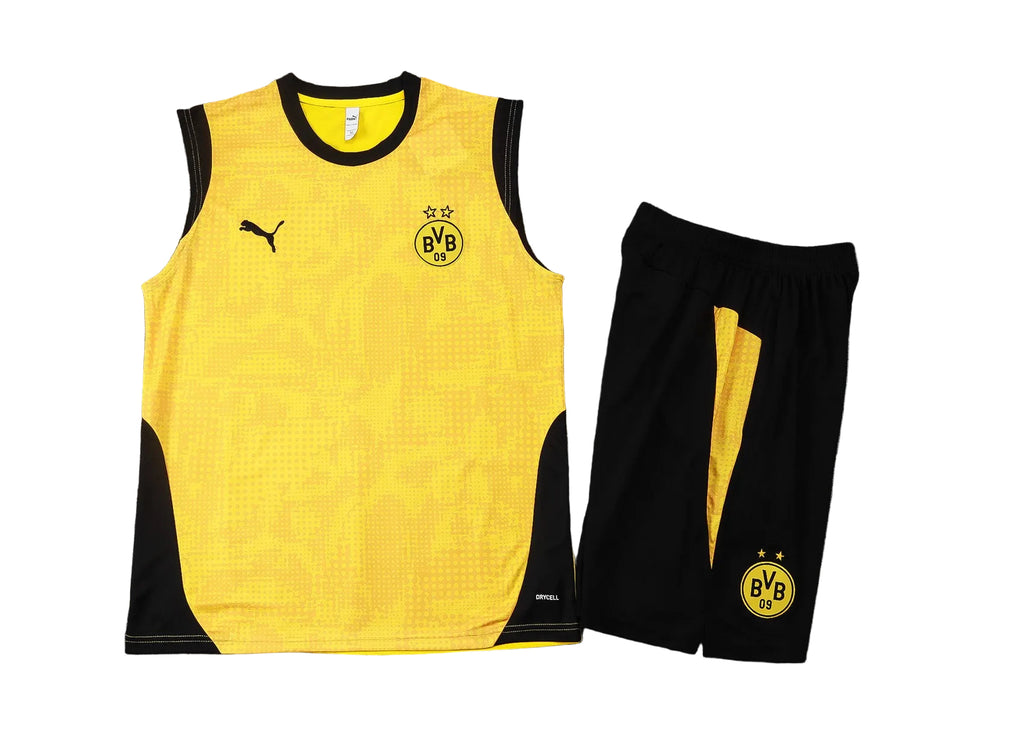 Men’s Borrusia Dortmund 25/26 Training Vest Yellow/Black