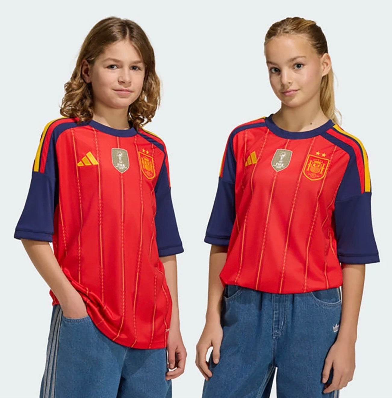 Kid’s Spain 26/27 Home Kit Fan Version