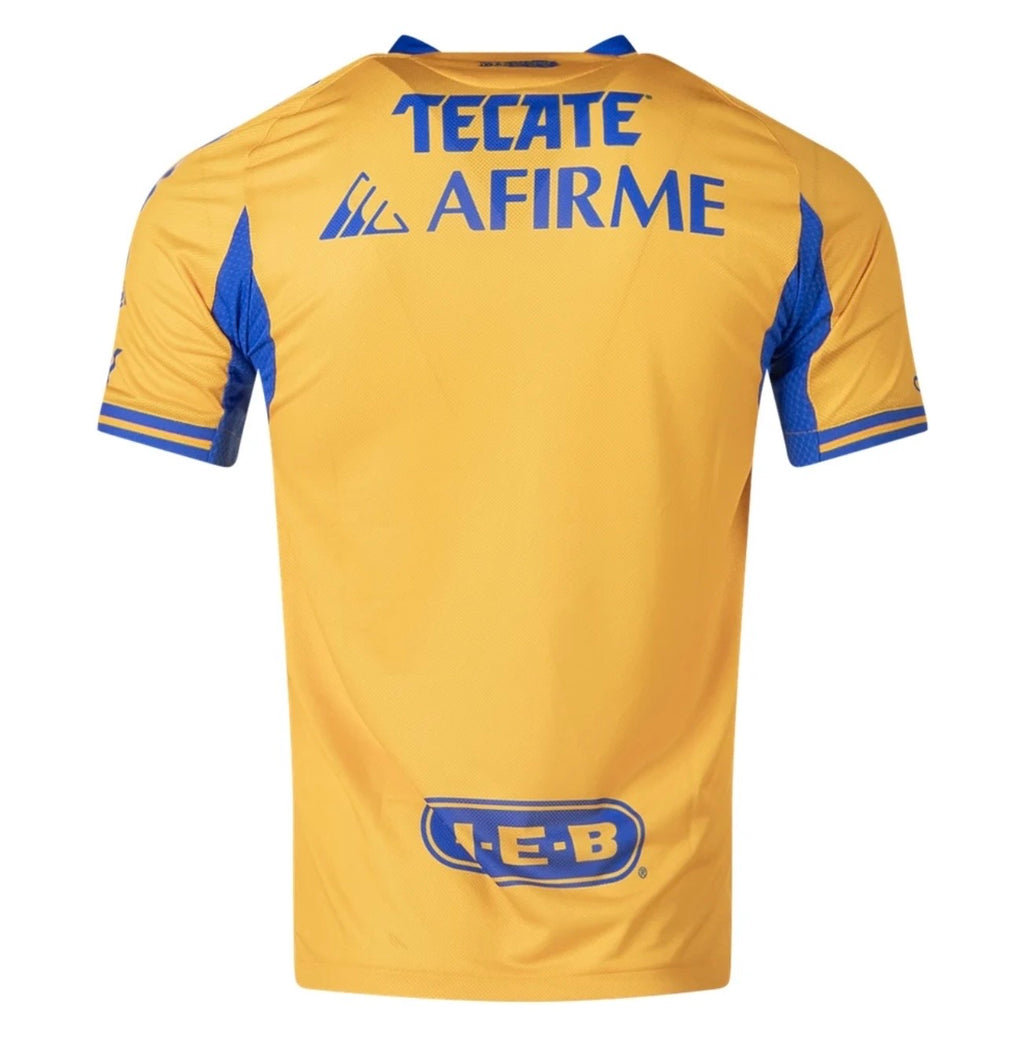 Men's Tigres 25/26 Home
Jersey Player Version