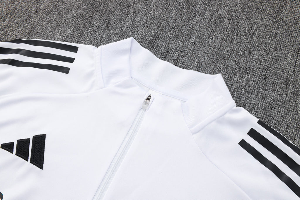 Men’s Real Madrid Training Tracksuit White/Grey