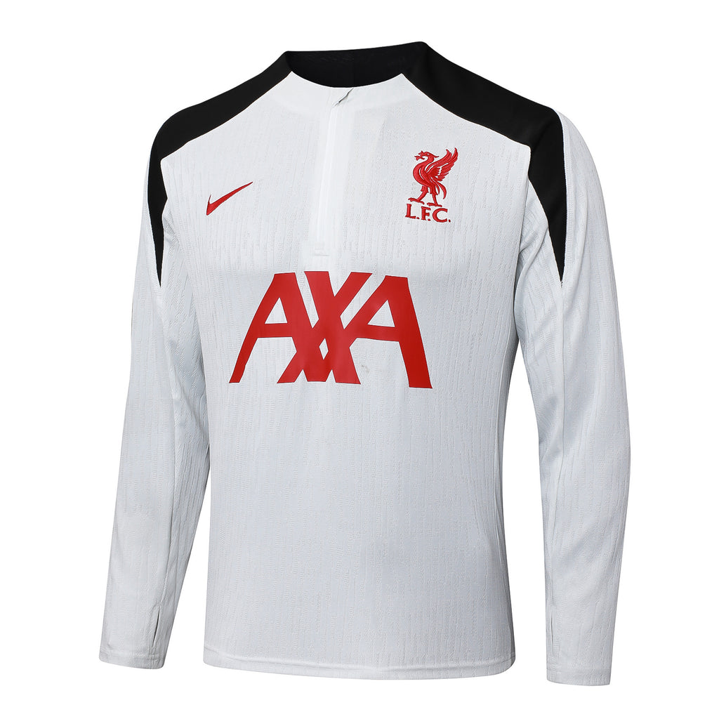 Men’s Liverpool FC Training Tracksuit White/Black