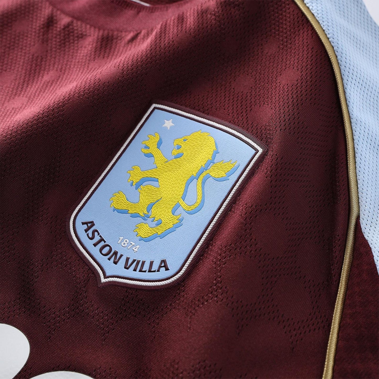 Aston Villa 25/26 Home Kit Player Version