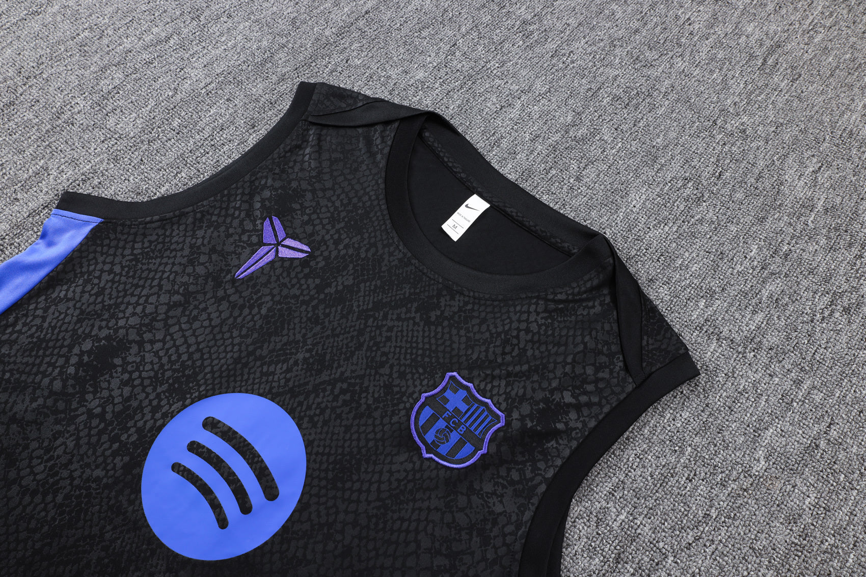 Men’s FC Barcelona 25/26 Training Vest Black/Purple