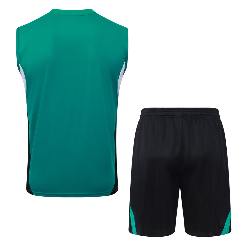 Men’s Liverpool FC Training Vest Green/Black/White