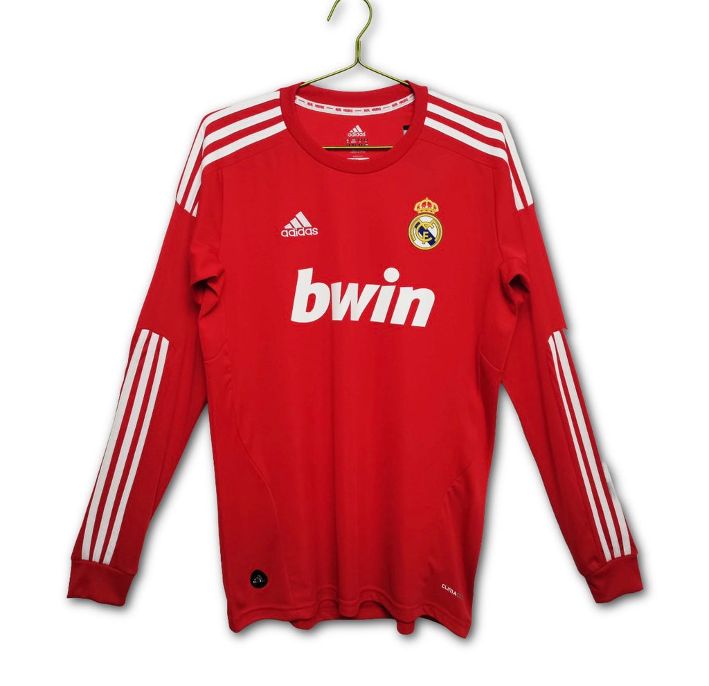 Men’s Real Madrid 2011 Long Sleeve Third Jersey Retro