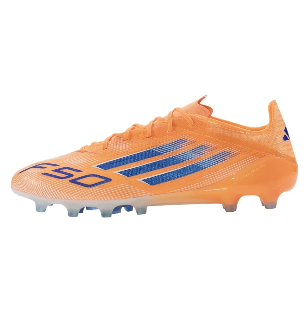 adidas F50 Elite AG Artificial Grass
Soccer Cleat
Beam Orange/Lucid Blue/White