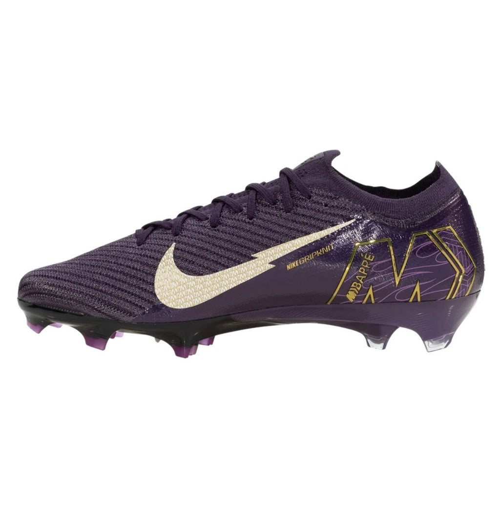 Nike Zoom Mercurial Vapor 16 Elite KM
FG Firm Ground Soccer Cleat
Grand Purple/Pale Ivory