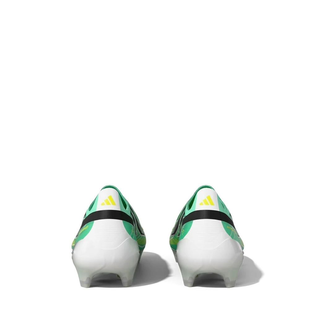 adidas F50 Hyperfast Elite Laceless FG Firm Ground Soccer Cleat
Pulse Mint/Core Black/Solar Lemon
