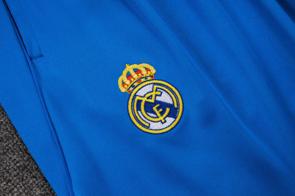 Men’s Real Madrid Training Tracksuit White/Blue