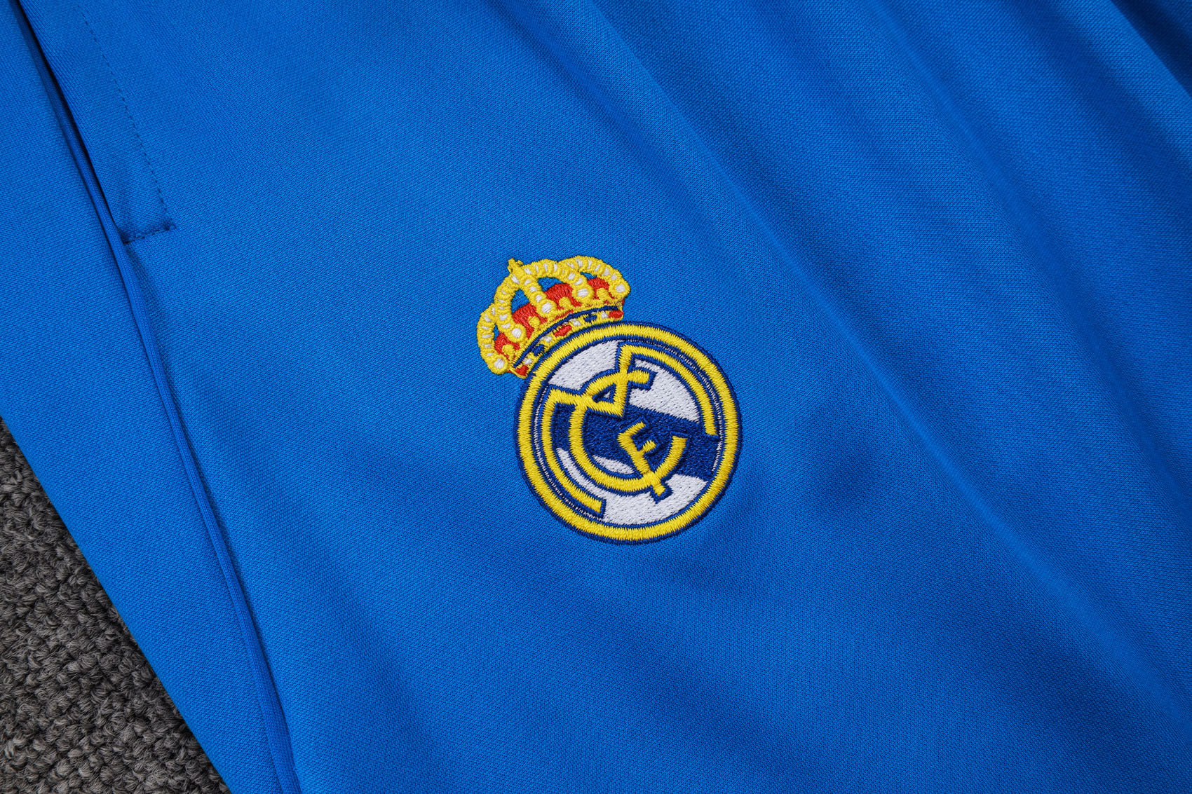 Men’s Real Madrid Training Tracksuit White/Blue