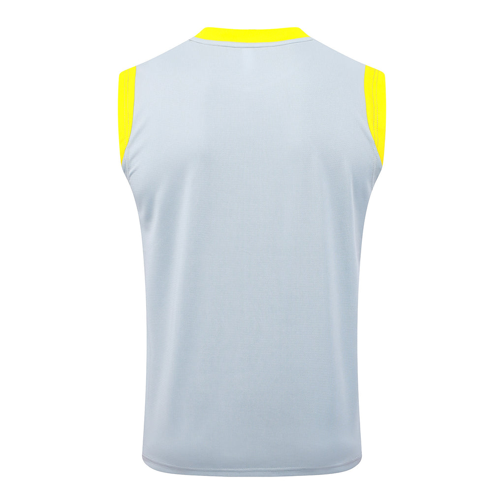 Men’s Borrusia Dortmund Training Vest Grey/Black/Yellow