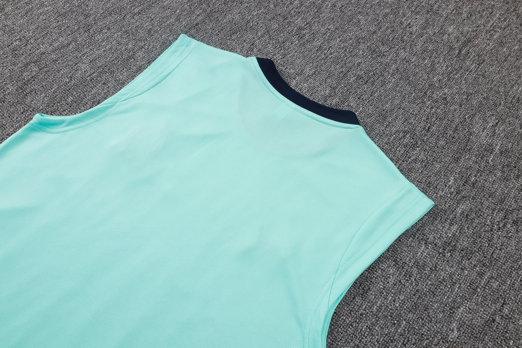 Men’s Marseille FC 25/26 Training Vest Aqua Blue/Black