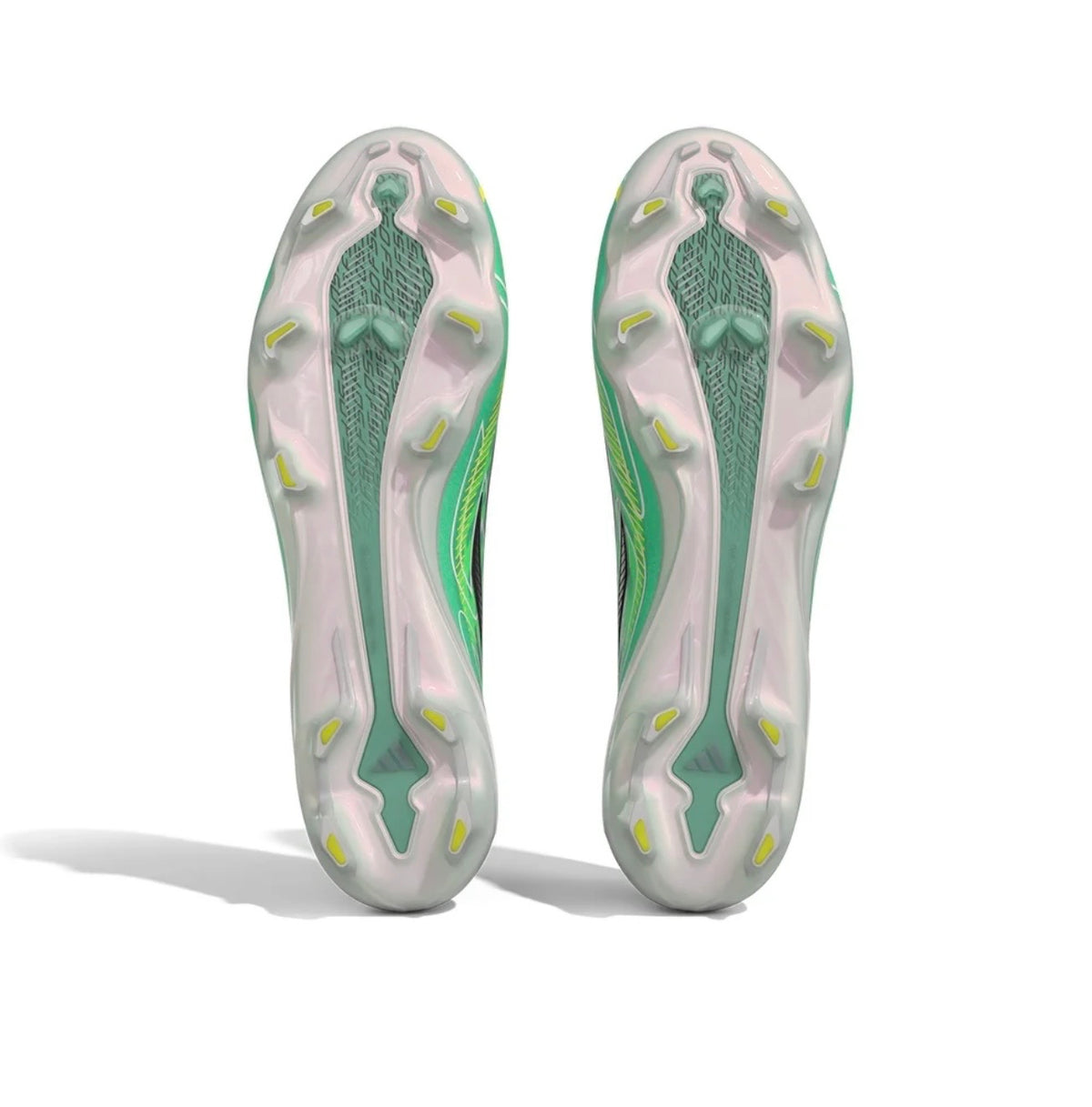 adidas F50 Hyperfast Elite Laceless FG Firm Ground Soccer Cleat
Pulse Mint/Core Black/Solar Lemon