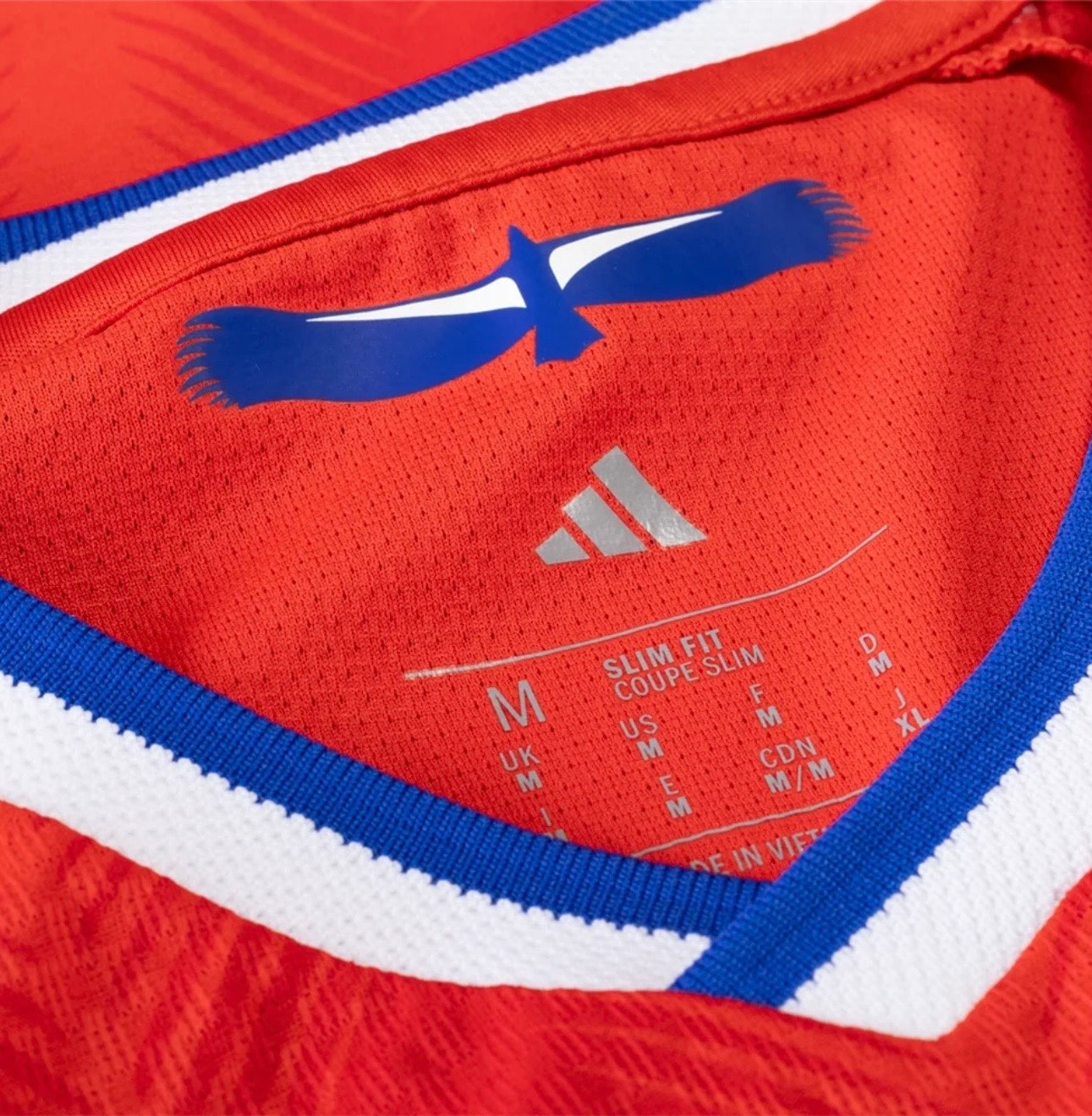 Men's Chile Home
Jersey 2026 Player Version