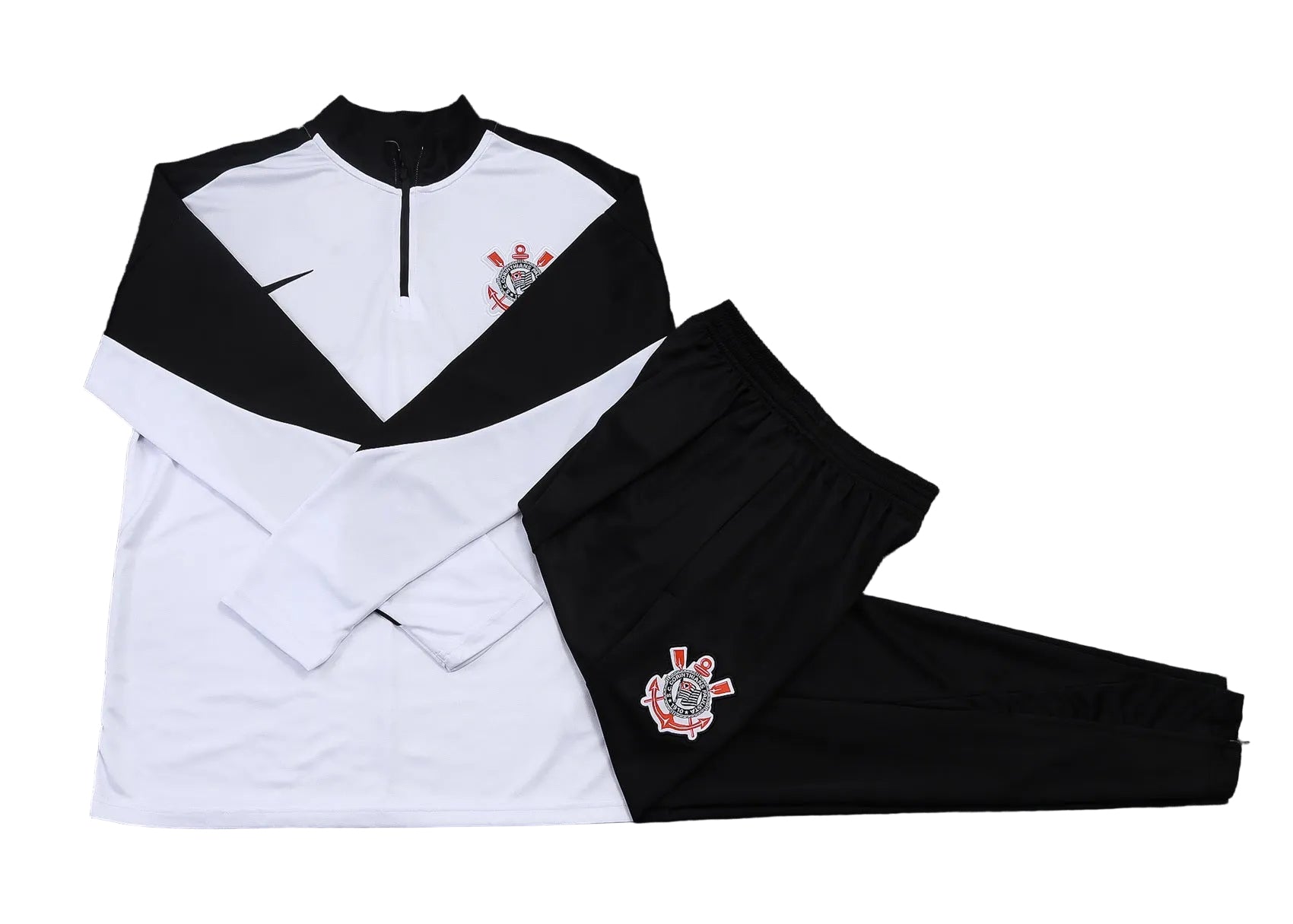 Men’s Corinthians Training Tracksuit White/Black