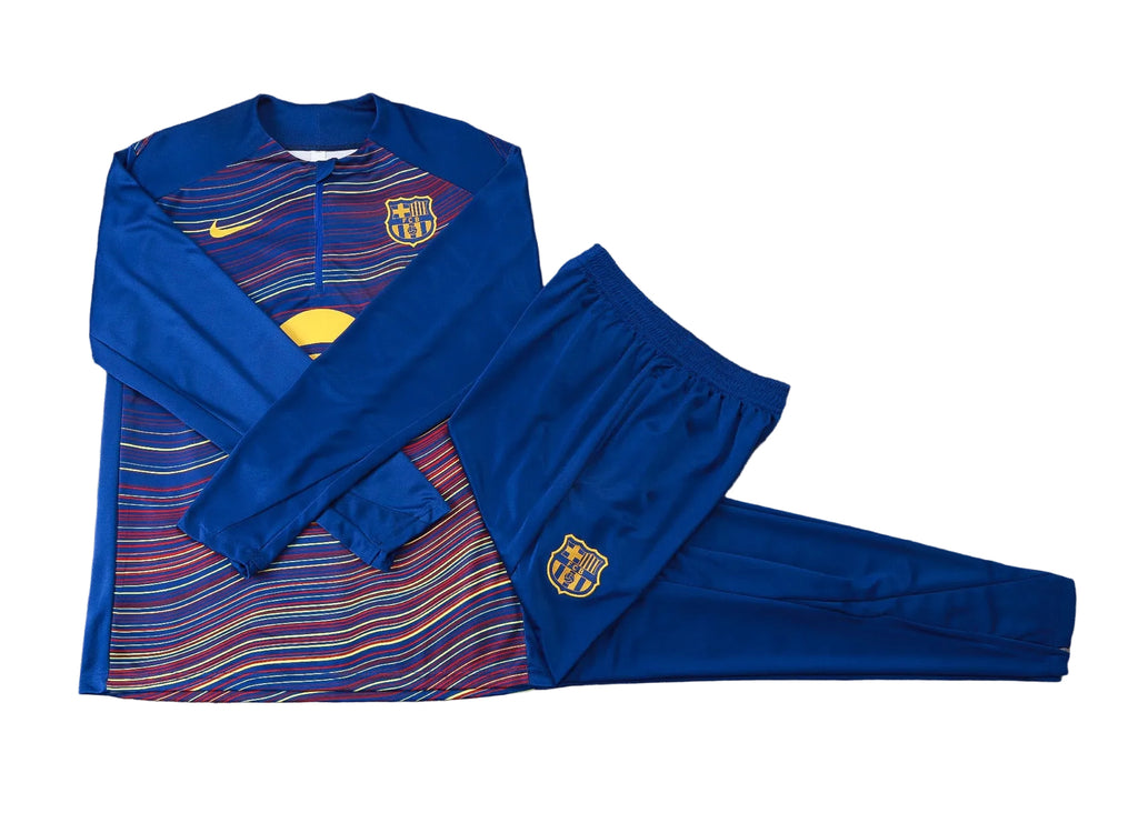 Men’s FC Barcelona Training Tracksuit Blue/Red/Yellow