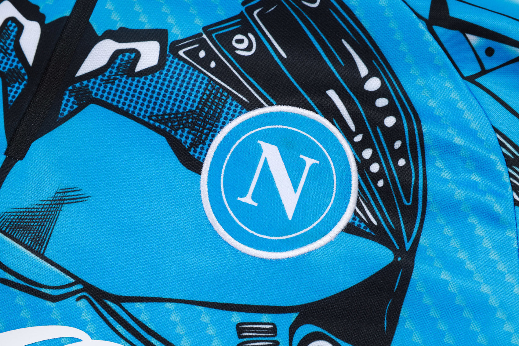 Men’s SSC Napoli Training Tracksuit Blue/Black