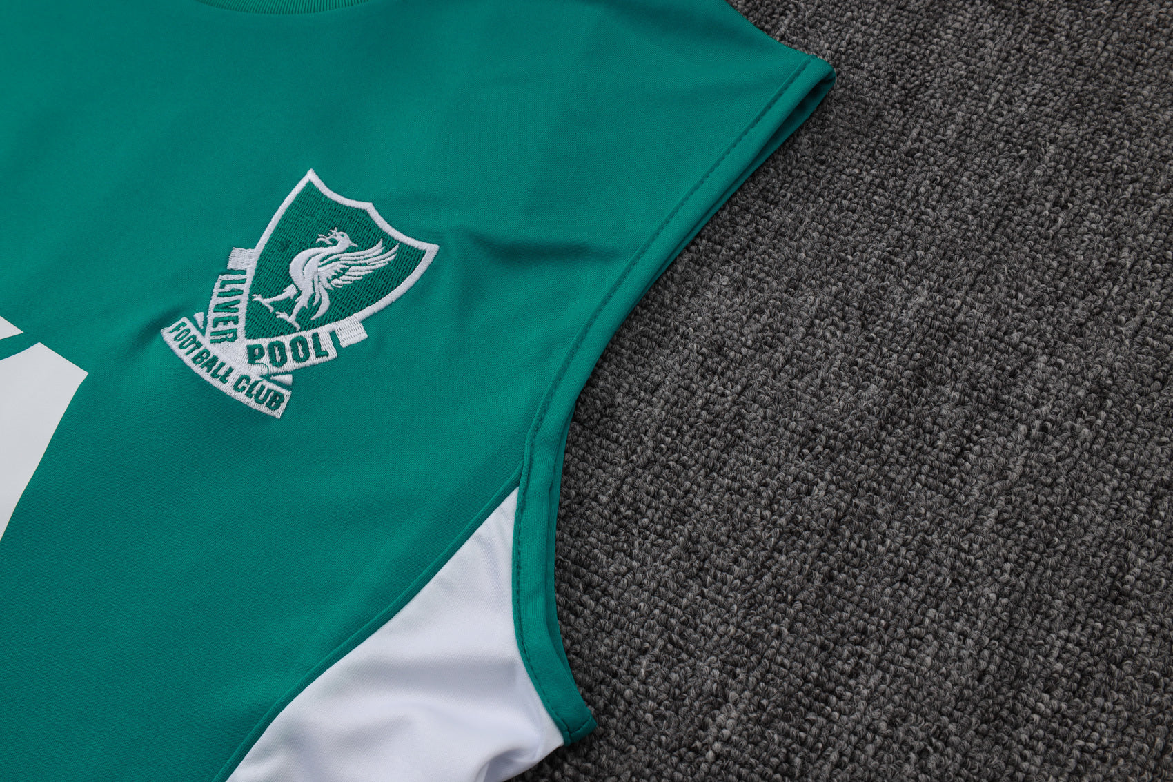 Men’s Liverpool FC Training Vest Green/Black/White