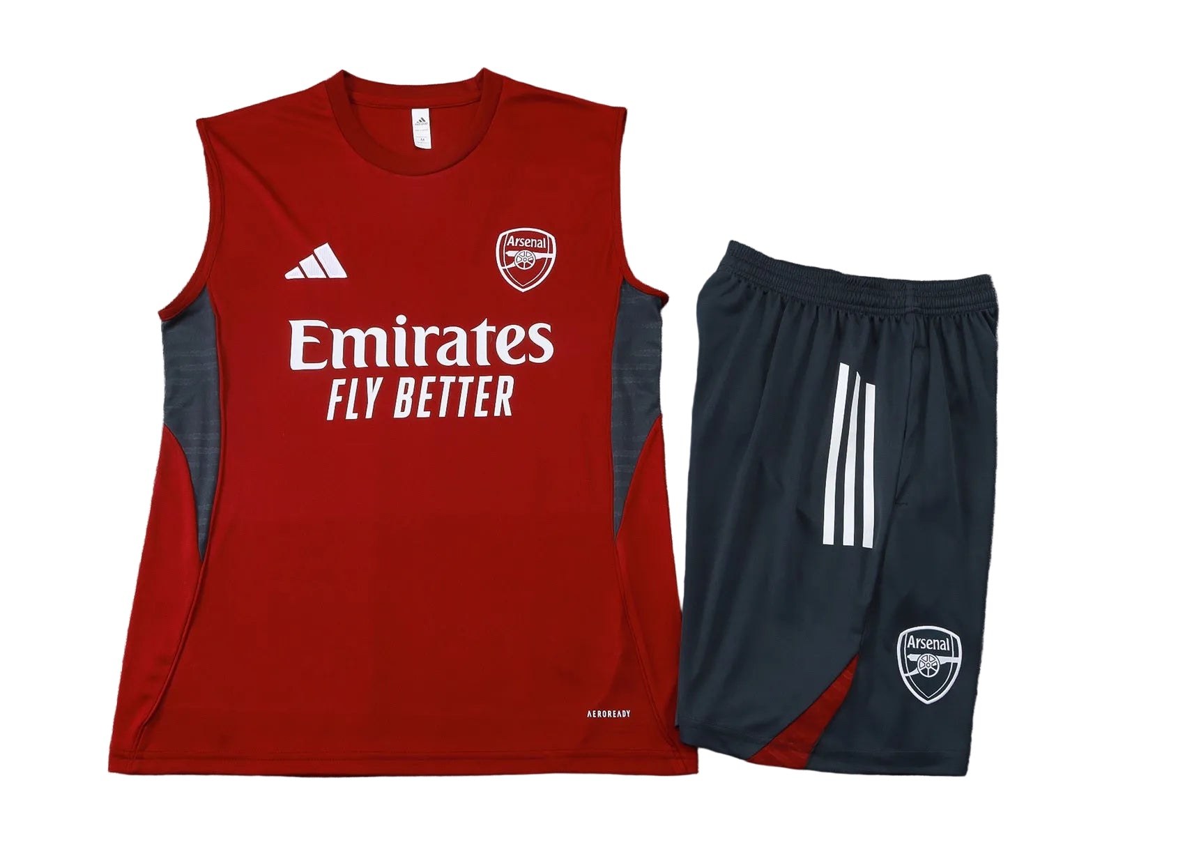 Men’s Arsenal FC Training Vest Red/Grey