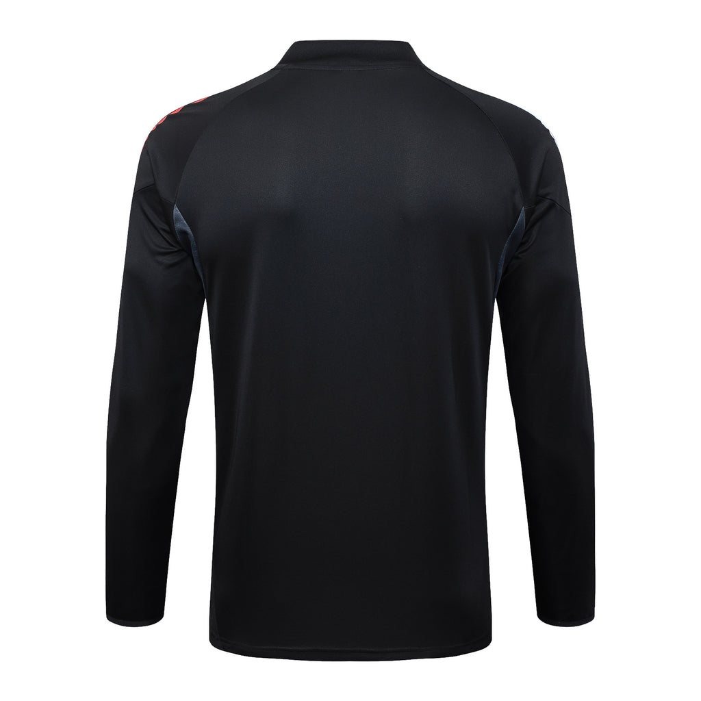 Men’s Ajax FC Training Tracksuit (Black/Red)