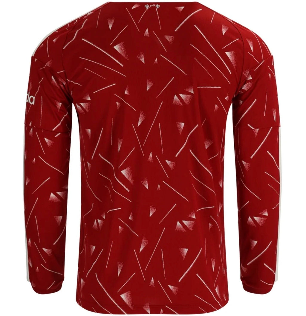 Men’s Replica Liverpool 26/27 Home Jersey Long Sleeve