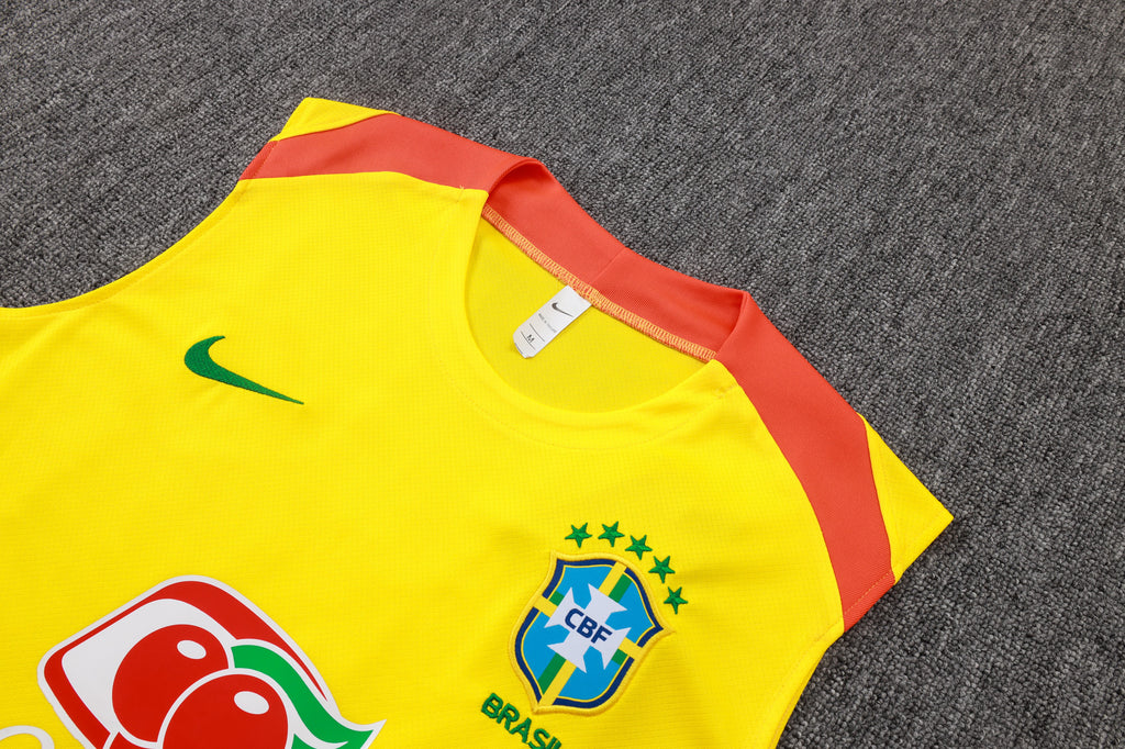 Men’s Brasil Training Vest Yellow/Black/Orange