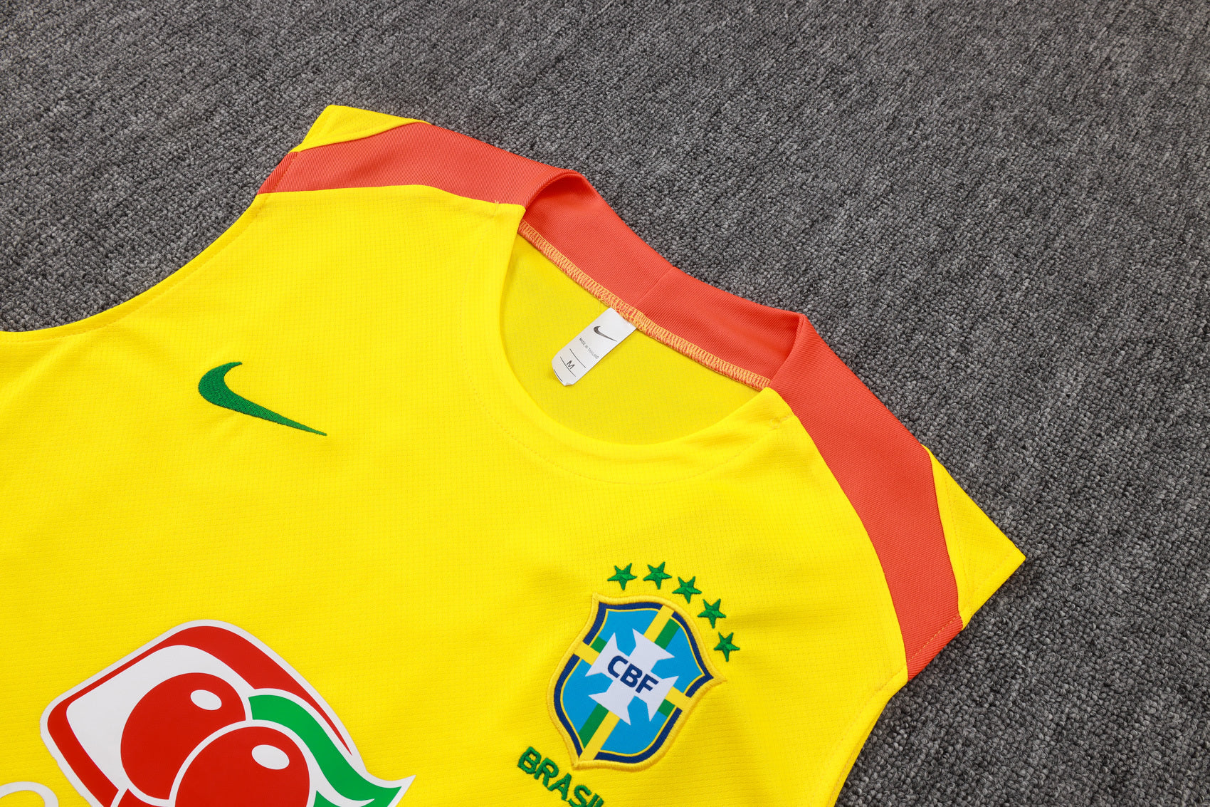 Men’s Brasil Training Vest Yellow/Black/Orange