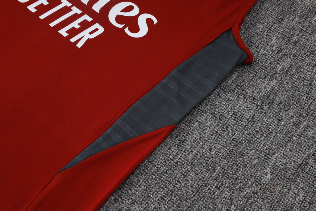 Men’s Arsenal FC Training Vest Red/Grey
