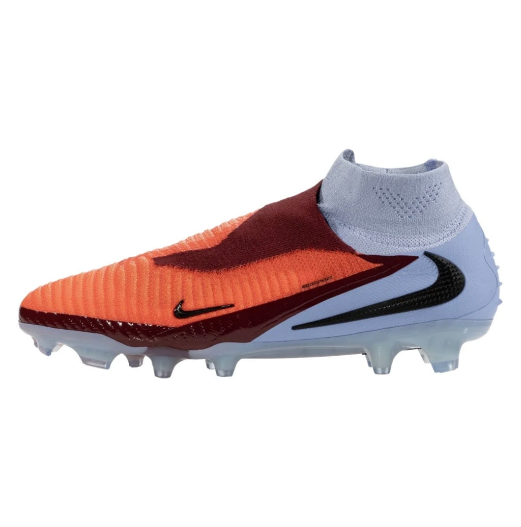 Nike Phantom 6 Elite High FG Firm
Ground Soccer Cleat
Royal Tint/Bright Crimson/Black