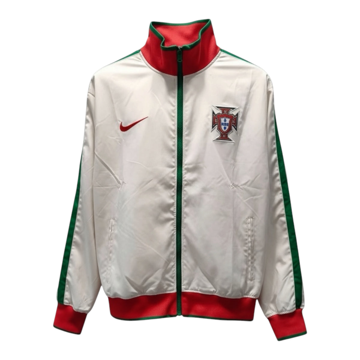 Chaqueta cortavientos de la selección de Portugal blanco/rojo/verde