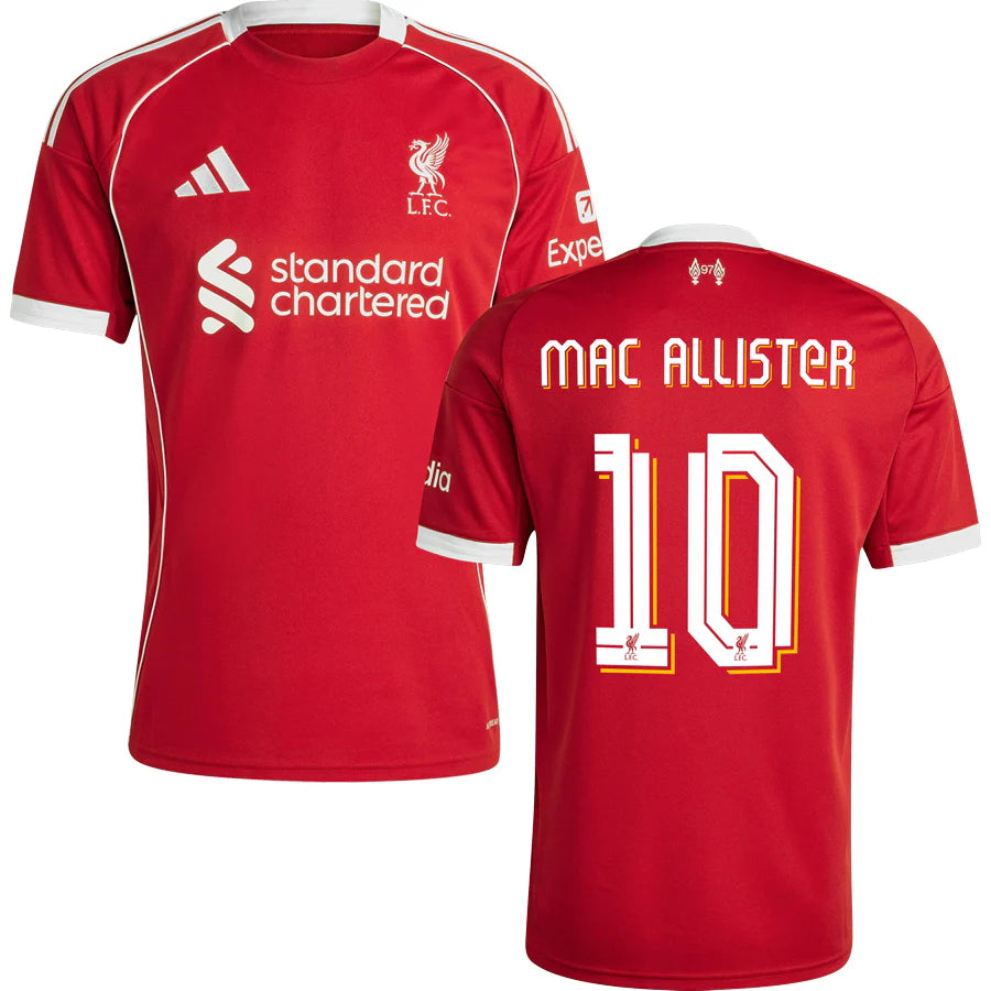 Men’s Liverpool FC 25/26 Home Jersey Player Version