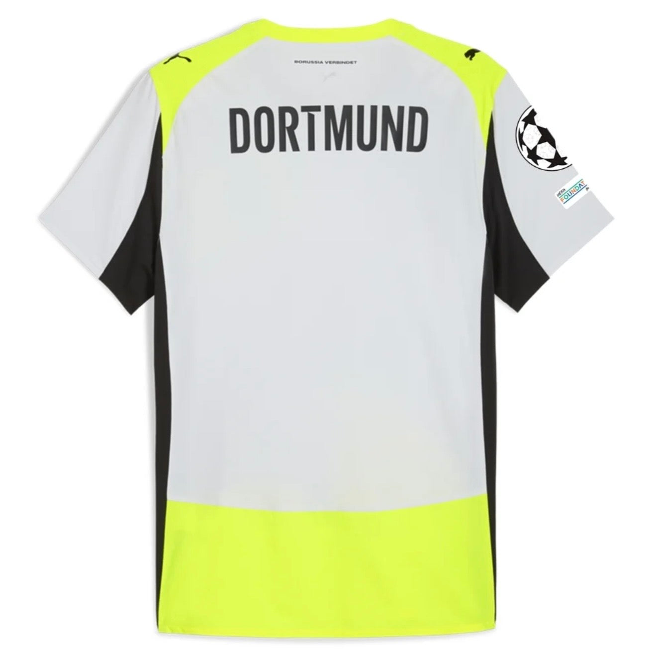 Men's Borussia Dortmund 25/26 Away Jersey UCL Player Version
