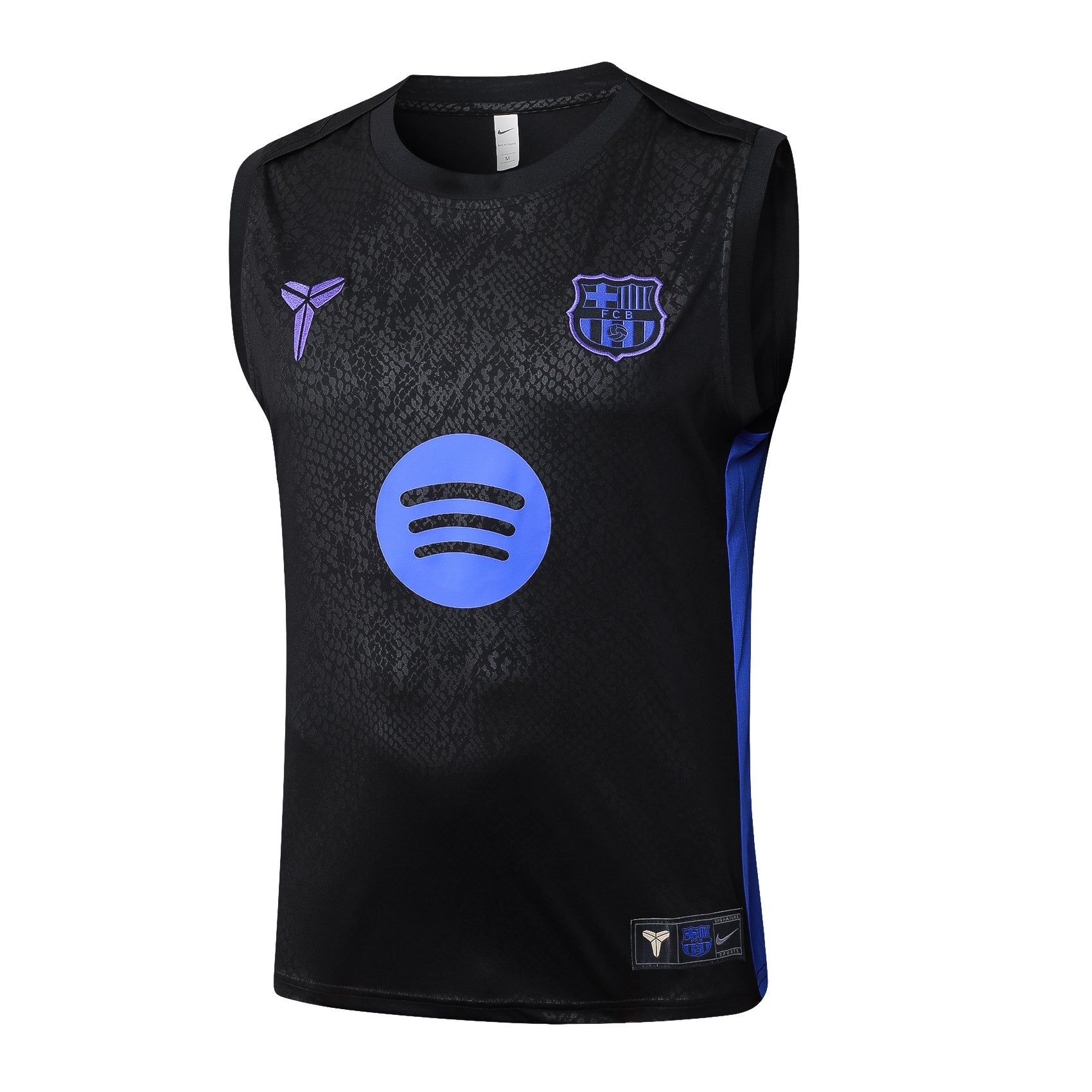 Men’s FC Barcelona 25/26 Training Vest Black/Purple