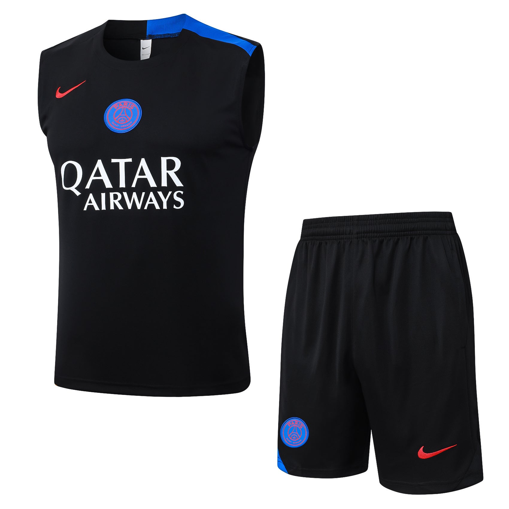Men’s Paris Saint-Germain Training Vest Black/Blue