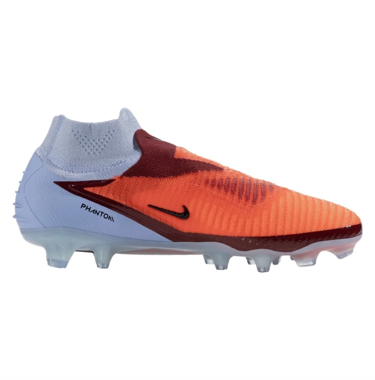 Nike Phantom 6 Elite High FG Firm
Ground Soccer Cleat
Royal Tint/Bright Crimson/Black