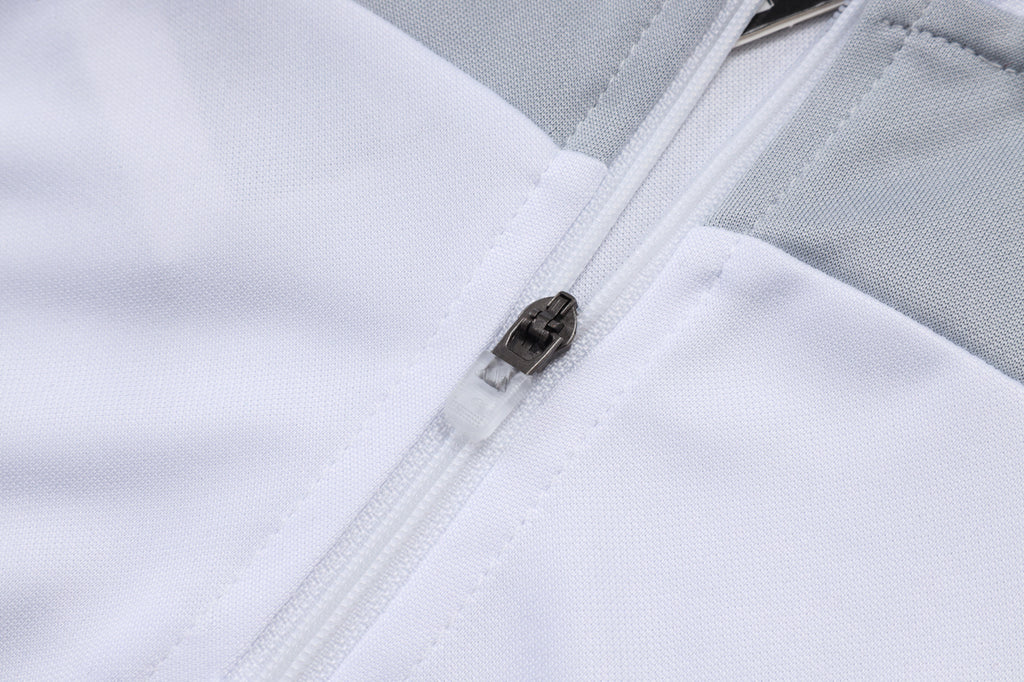 Men’s Real Madrid Training Tracksuit White/Grey