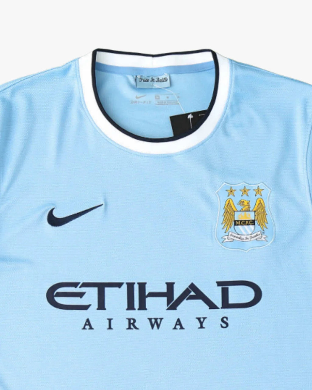 Men’s Manchester City 2013/14 Home Jersey Retro