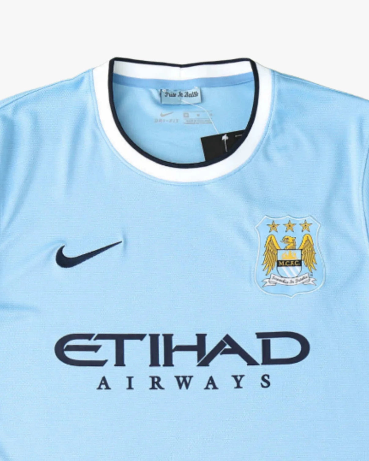 Men’s Manchester City 2013/14 Home Jersey Retro