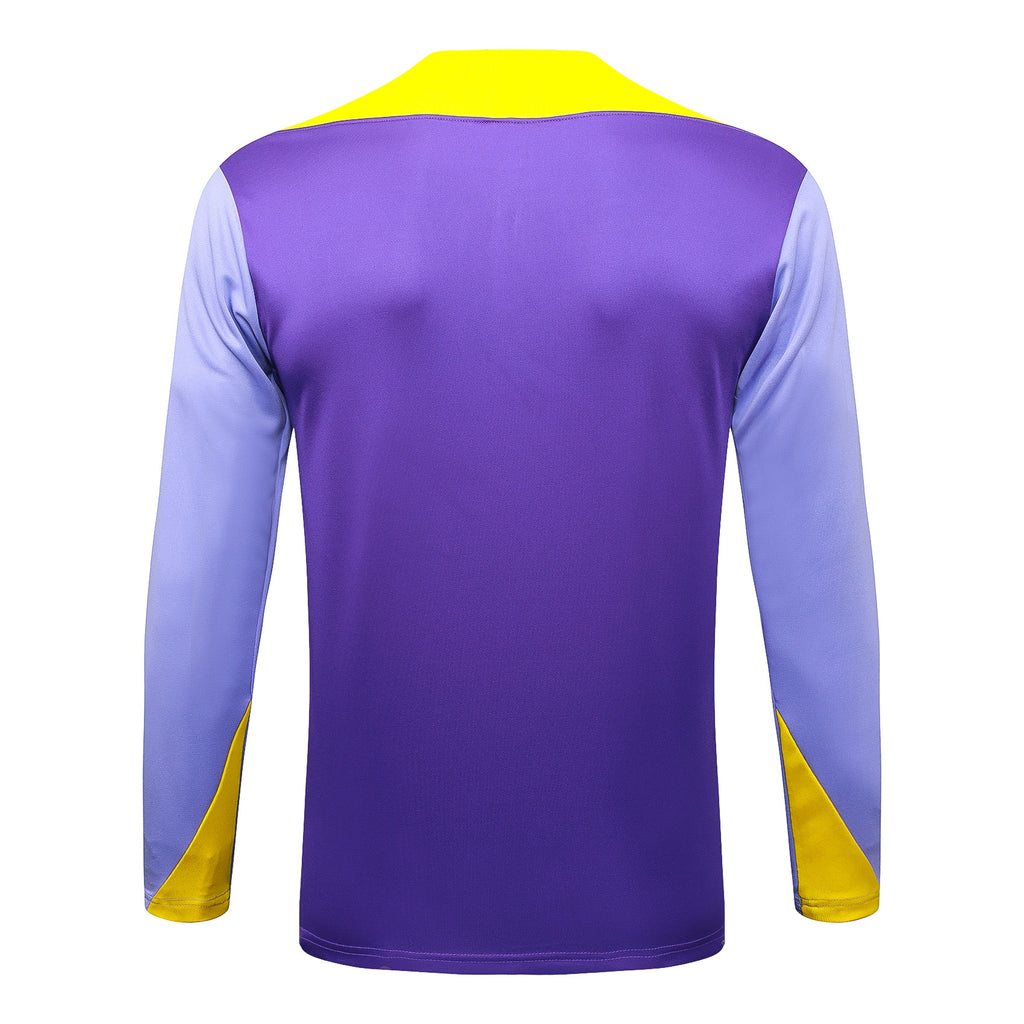 Men’s Atletico Madrid Training Tracksuit Purple/Yellow