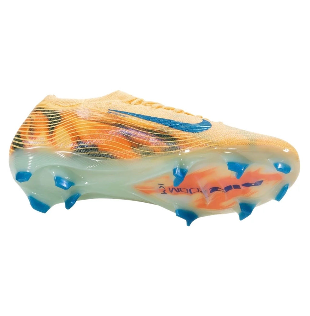 Nike Zoom Mercurial Vapor 16 Elite KM
FG Firm Ground Soccer Cleat
Melon Tint/Neo Turquoise/Igloo