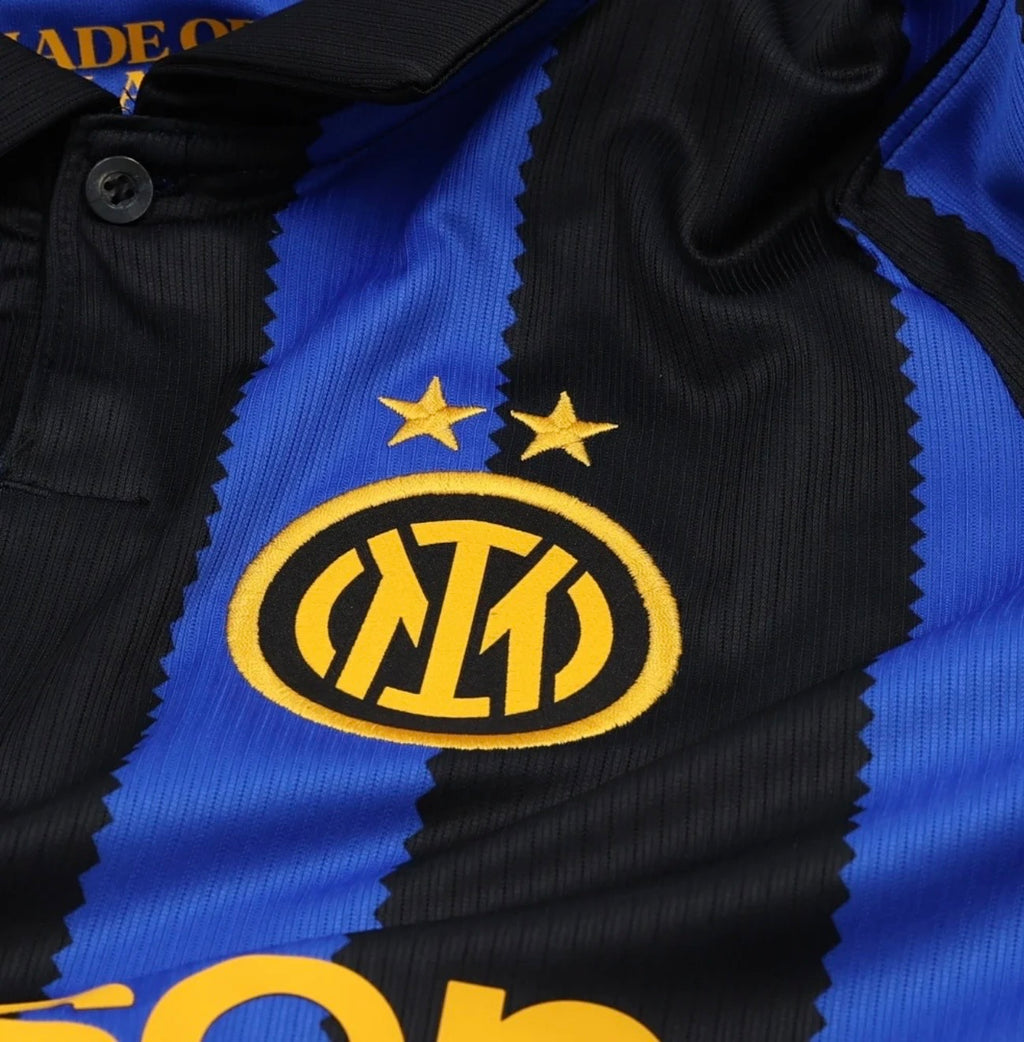 Men's Replica Nike Inter Milan Long Sleeve Home Jersey 26/27