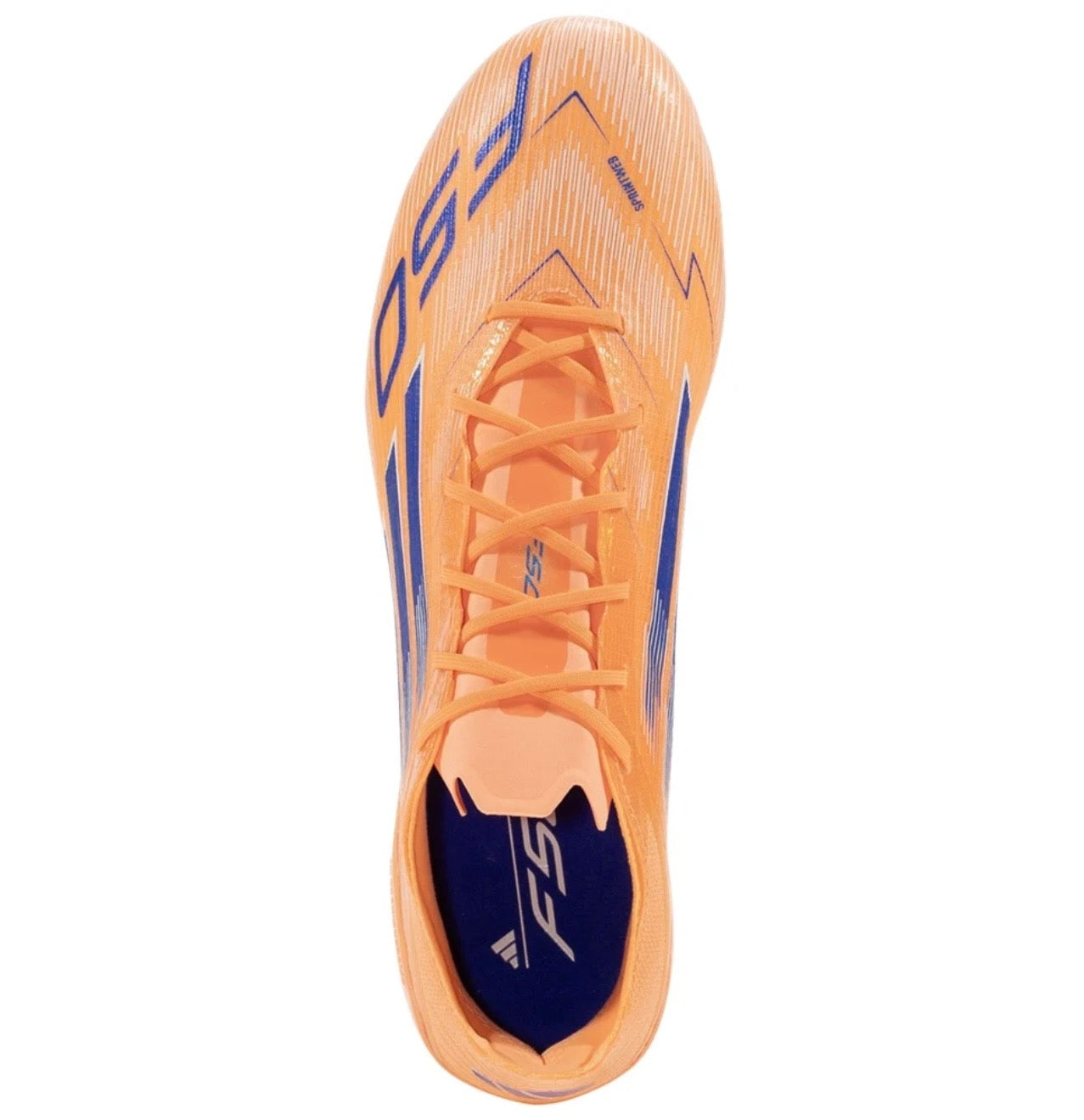 adidas F50 Elite AG Artificial Grass
Soccer Cleat
Beam Orange/Lucid Blue/White