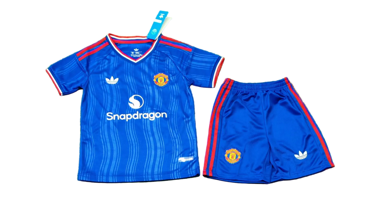 Kid’s Replica adidas Manchester United 26/27 Away Kit