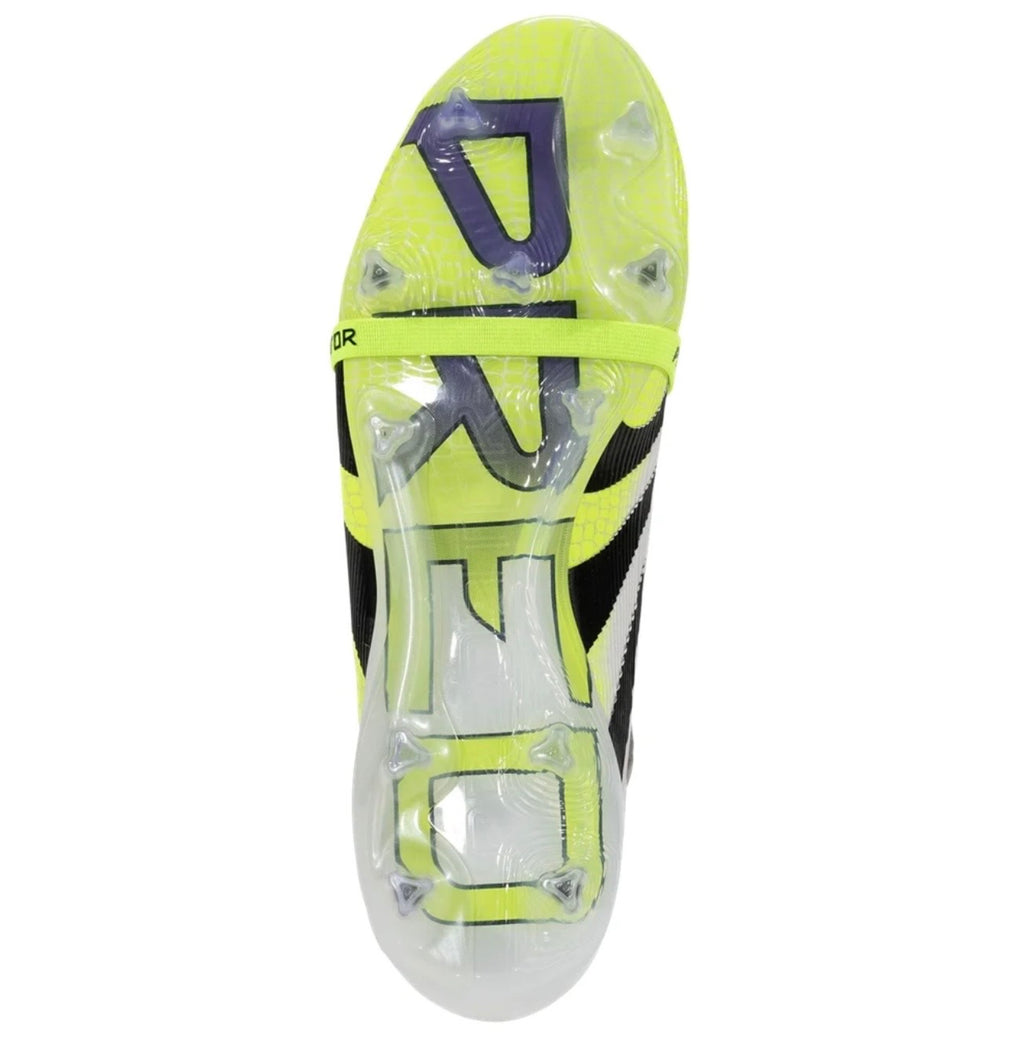 adidas Predator Elite FT FG Firm Ground
Soccer Cleat
White/Core Black/Lucid Lemon