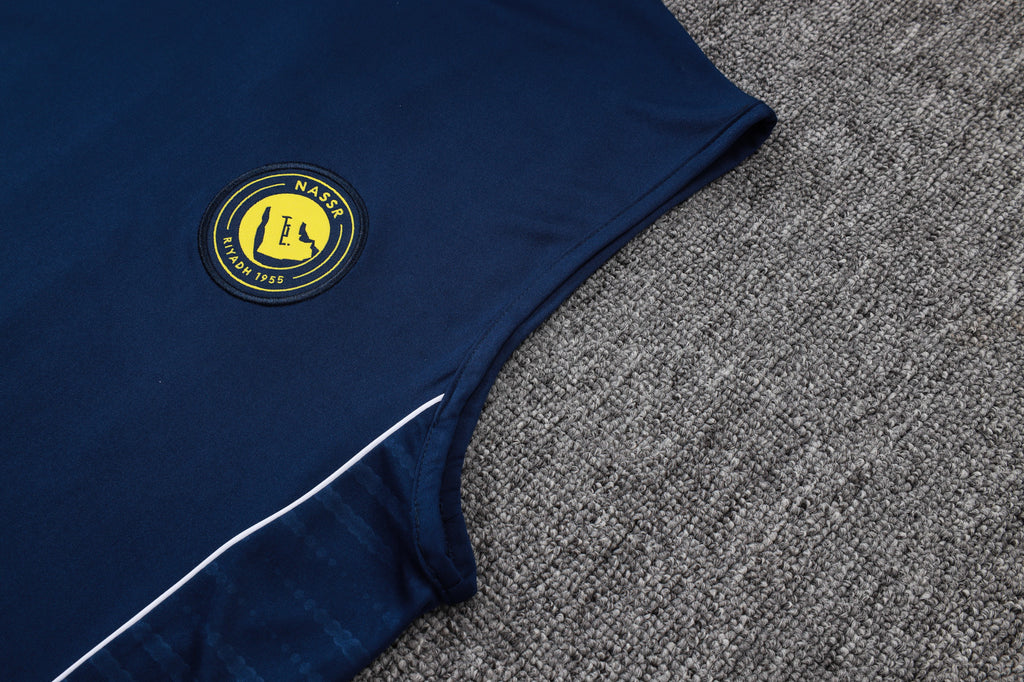 Men’s Al Nassr 25/26 Training Vest Blue/White/Yellow
