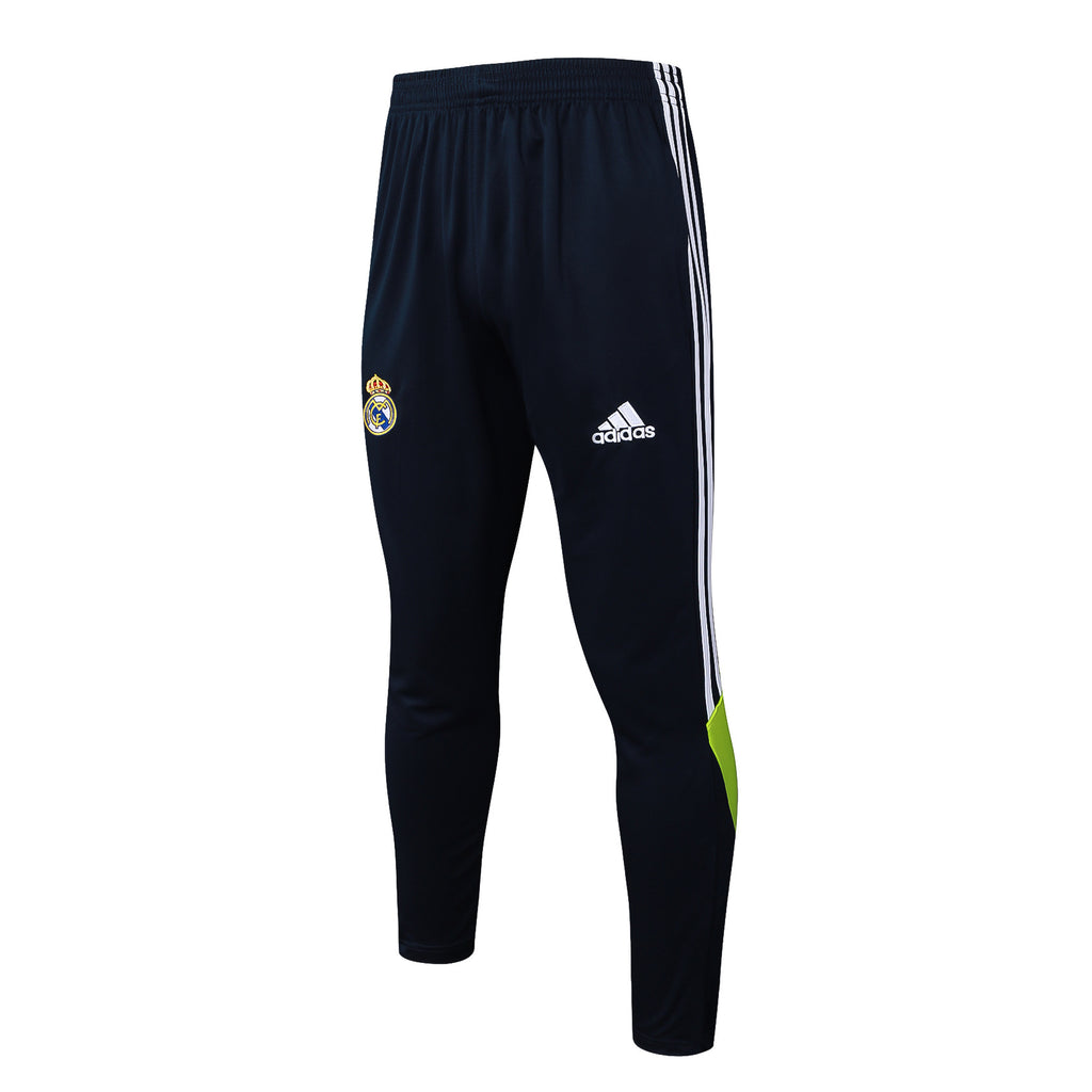 Men’s Real Madrid Training Tracksuit Black/White/Neon Green